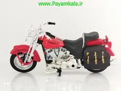 ماکت فلزی موتورسیکلت طرح هارلی دیویدسون (Harley Davidson Motor by )(1/12