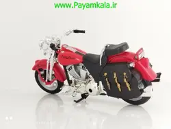 ماکت فلزی موتورسیکلت طرح هارلی دیویدسون (Harley Davidson Motor by )(1/12