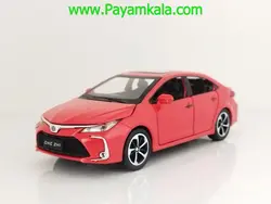 ماکت فلزی تویوتا کرولا (TOYOTA COROLA 1:32)(CZ40A) قرمز