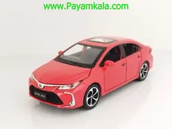 ماکت فلزی تویوتا کرولا (TOYOTA COROLA 1:32)(CZ40A) قرمز