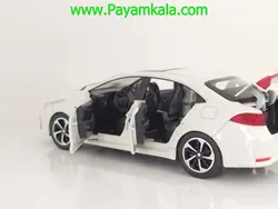ماکت فلزی تویوتا کرولا (TOYOTA COROLA 1:32)(CZ40A) سفید