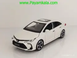 ماکت فلزی تویوتا کرولا (TOYOTA COROLA 1:32)(CZ40A) سفید