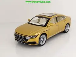 ماکت فلزی فولکس واگن پاسات (Volkswagen Passat CC)(CZ20A) زرد