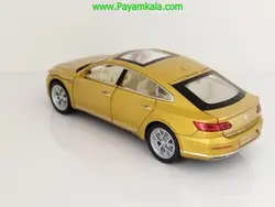 ماکت فلزی فولکس واگن پاسات (Volkswagen Passat CC)(CZ20A) زرد
