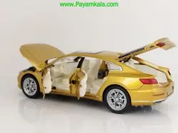 ماکت فلزی فولکس واگن پاسات (Volkswagen Passat CC)(CZ20A) زرد