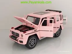 ماکت بنز جی کلاس (BENZ G-CLASS BY CHEZHI)(1:24)(CZ118A) صورتی