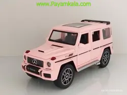 ماکت بنز جی کلاس (BENZ G-CLASS BY CHEZHI)(1:24)(CZ118A) صورتی