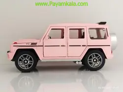 ماکت بنز جی کلاس (BENZ G-CLASS BY CHEZHI)(1:24)(CZ118A) صورتی