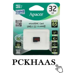 کارت حافظه میکرو اس دی ۳۲ گیگابایت اپیسر Apacer R85 U1 C10 85MB/s
