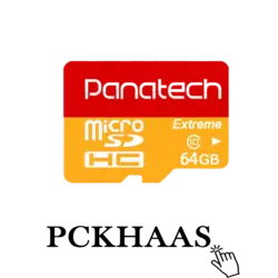 کارت حافظه میکرو اس دی Panatech Extreme - ظرفیت 64 گیگابایت - پی سی خاص