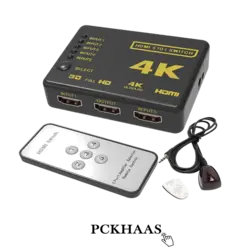 سوییچ ۵ پورت HDMI مدلMW-NET 4K ULTRA IFSWR-302 - پی سی خاص