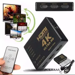 سوییچ ۵ پورت HDMI مدلMW-NET 4K ULTRA IFSWR-302 - پی سی خاص