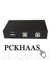 هاب سوئیچ 2 پورت پرینتر وی-نت مدل USB - پی سی خاص