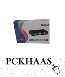 هاب سوئیچ 2 پورت پرینتر وی-نت مدل USB - پی سی خاص