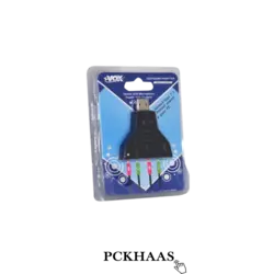 کارت صدا 7.1 کاناله USB پرتابل xVOX مدل X833 - پی سی خاص
