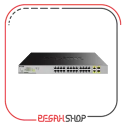 سوئیچ 26 پورت گیگابایتی برند D-LINK مدل DGS-F1026P
