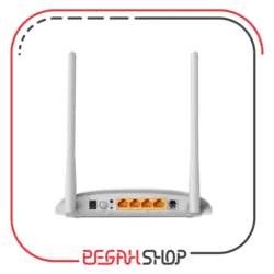 مودم روتر ADSL2 Plus بی‌سیم N300 برند TP-LINK مدل TD-W8961N