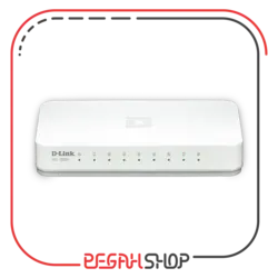 سوییچ شبکه ۸ پورت ۱۰/۱۰۰ برند D-Link مدل DES-1008A