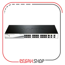 سوییچ 28 پورت مگابیتی برند D-Link مدل DES-1210-28