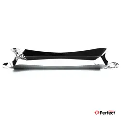 سینی استیل رولت خوری 2 گل براق Perfect home کد 2-9181