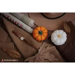 شمع کدو بزرگ