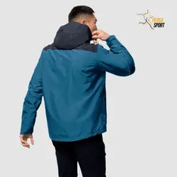 کاپشن مردانه جک ولفسکین ARLAND 3IN1 M DARK COBALT