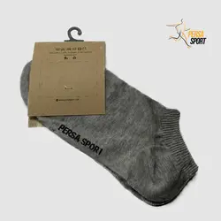 جوراب مچی مردانه طوسی روشن کد Pso001-011