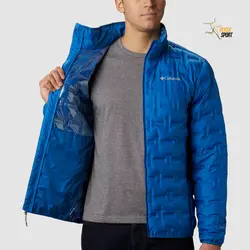 کاپشن پر مردانه کلمبیا Delta Ridge Down Jacket Blue