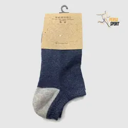 جوراب مچی زنانه کف حمله سرمه ای کد Pso001-031