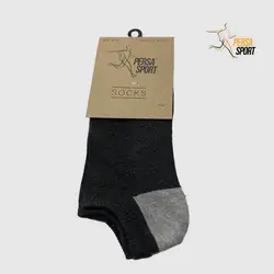 جوراب مچی زنانه کف حوله زغالی کد Pso001-033