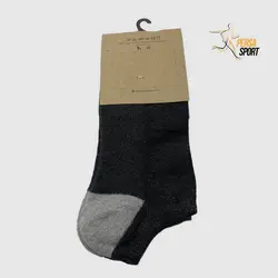 جوراب مچی زنانه کف حوله زغالی کد Pso001-033