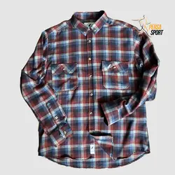 پیراهن مردانه پرساویر Persa Check V2 Purple2