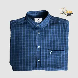 پیراهن مردانه پرساویر Persa Check V2 Navy