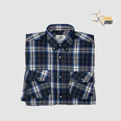 پیراهن مردانه پرساویر Persa Check Blue White