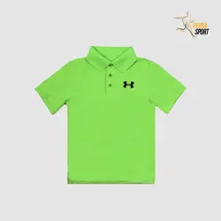 پلوشرت نوجوان آندر آرمور Junior Polo Shirt Green