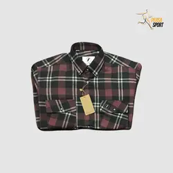پیراهن مردانه پرساویر Persa Check Purple 2P