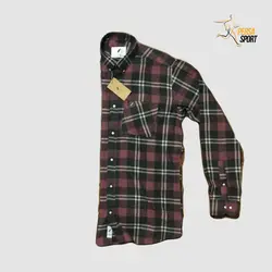 پیراهن مردانه پرساویر Persa Check Purple 2P