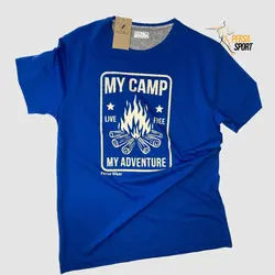 تیشرت آستین کوتاه پرساویر مدل My Camp My Adventure