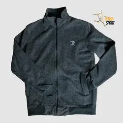 سویشرت فول زیپ پرسااسپرت Tiger 2 Dark Gray