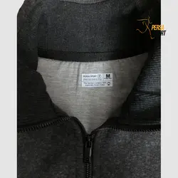سویشرت فول زیپ پرسااسپرت Tiger 2 Dark Gray