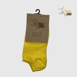 جوراب مچی زنانه زرد کد Pso001-013