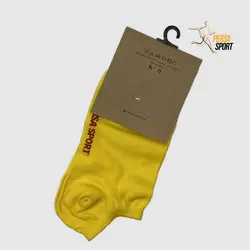 جوراب مچی زنانه زرد کد Pso001-013