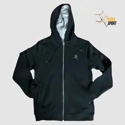 سویشرت کلاهدار مشکی پرسااسپرت Jungle Black