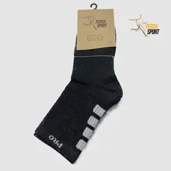 جوراب ساق دار زنانه کف حوله زعالی کد Pso001-039