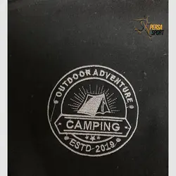 سویشرت کلاهدار مشکی پرسااسپرت Outdoor Adventure