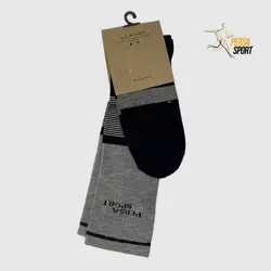 جوراب کوه کف حوله زنانه سرمه ای طوسی کد Pso001-007