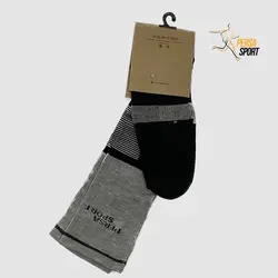 جوراب کوه مردانه کف حوله زغالی طوسی کد Pso001-004