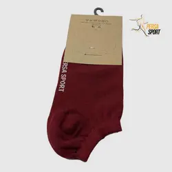 جوراب مچی زنانه زرشکی کد Pso001-015