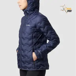 کاپشن زنانه کلمبیا Delta Ridge Down Hooded Jacket MDB - پرسا اسپرت