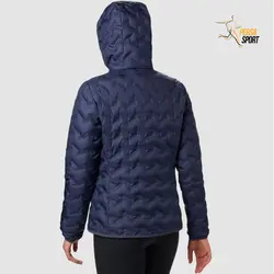 کاپشن زنانه کلمبیا Delta Ridge Down Hooded Jacket MDB - پرسا اسپرت